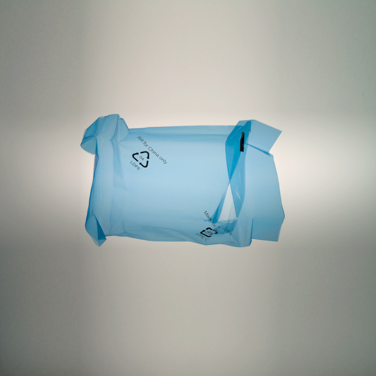 hdpe, empty packages series, by Naomi Pitcairn