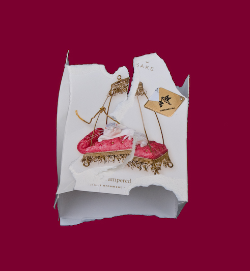 pampered pussy, empty packages series, by Naomi Pitcairn