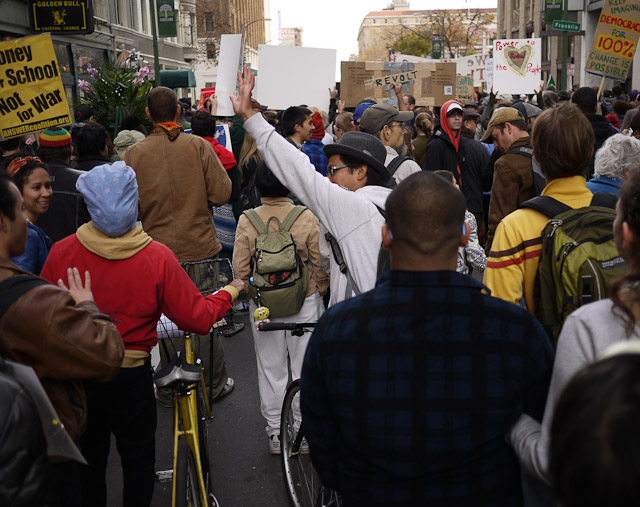 marchers vs cops