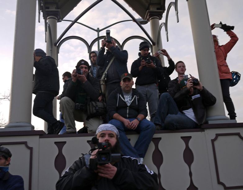 cameras on the tower