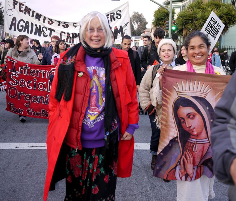 mary protesters