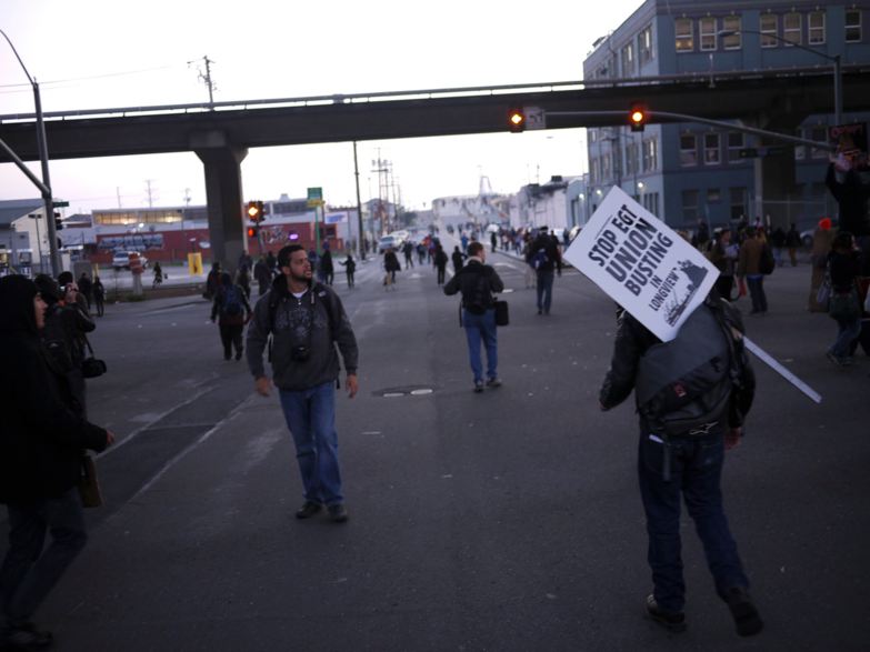 under the bart overpass